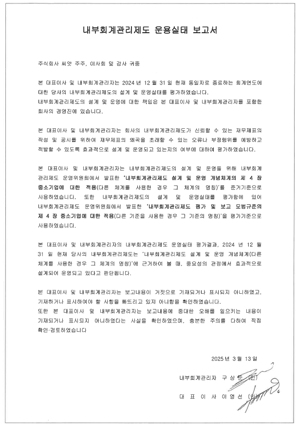 이미지: 내부회계관리제도_운영실태보고서_씨앗_2024