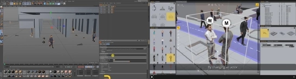 이미지: AI 인공지능형 NPC 행동모사 예시