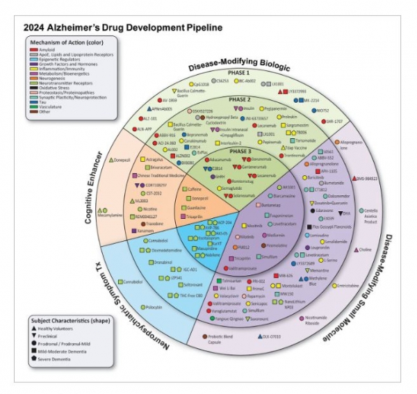 이미지: 2024 alzheimer's drug development pipeline
