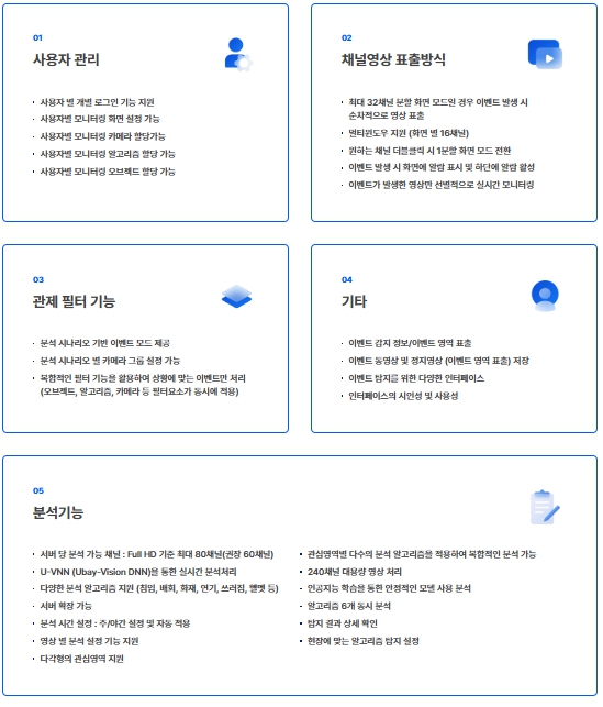 이미지: i-object track 주요기능