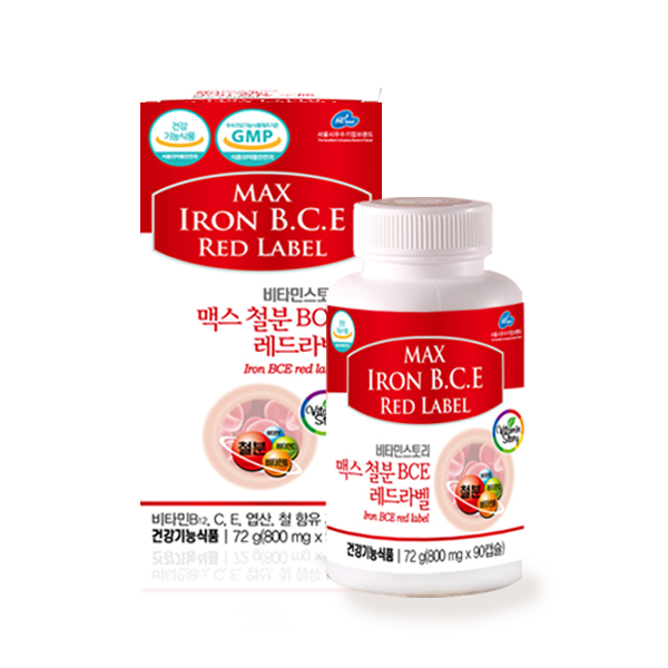 이미지: 맥스철분bce레드라벨