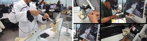 이미지: 의료 융합 XR 시뮬레이터 제작 기술