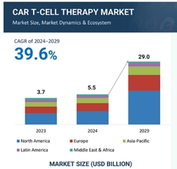 이미지: 기타참고사항 2-글로벌 CAR-T 시장 규모 (research and market(2024))