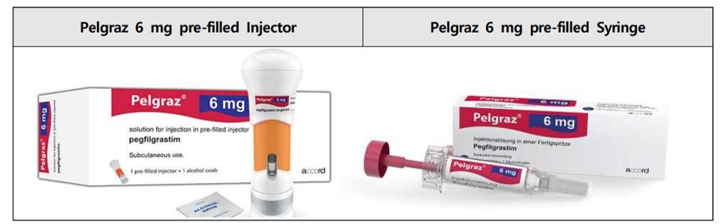 이미지: [당사의 바이오시밀러 Pelgraz]