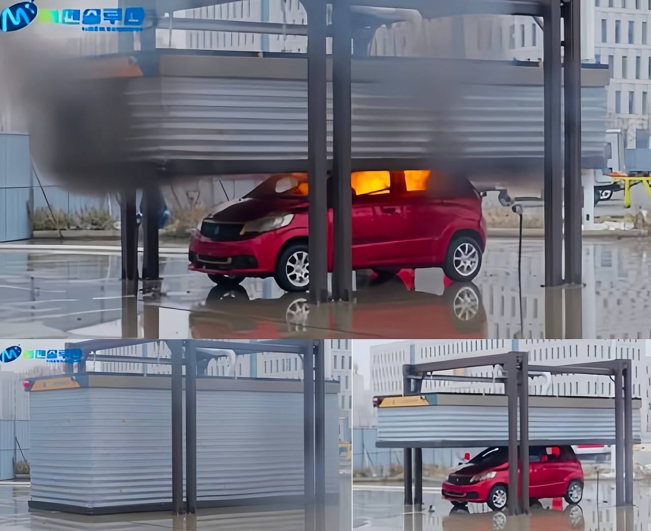 이미지: 엠젠솔루션 AI질식소화포 테스트