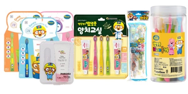 이미지: 뽀로로 칫솔치약세트