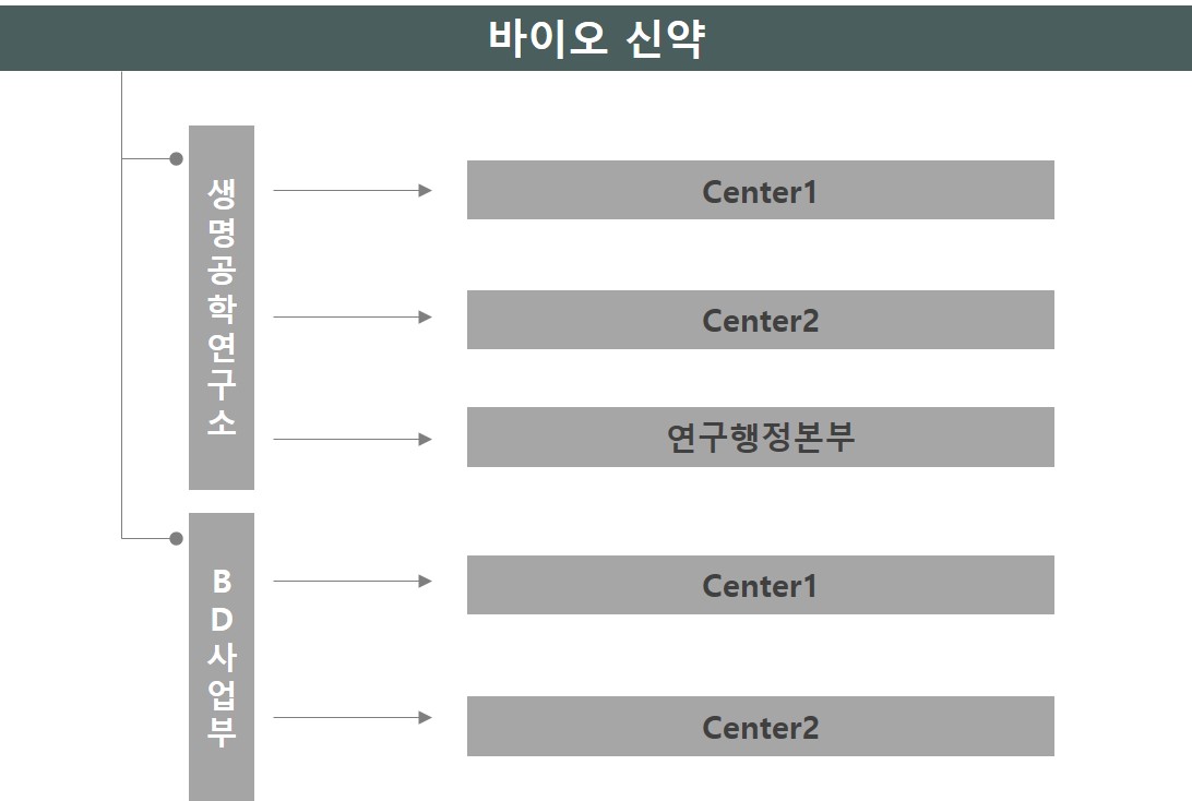 이미지: 연구개발조직도