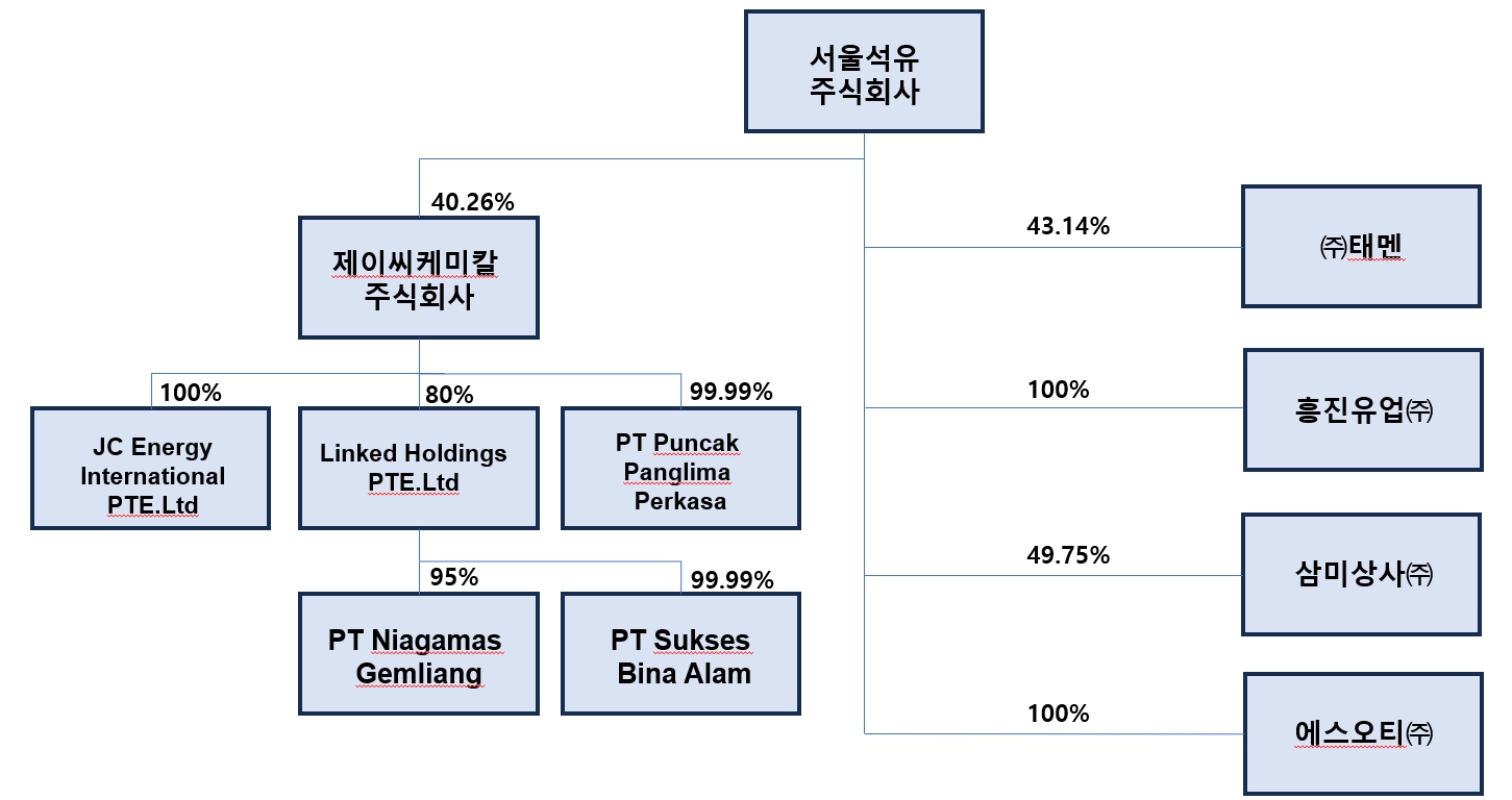 이미지: 지분계통도