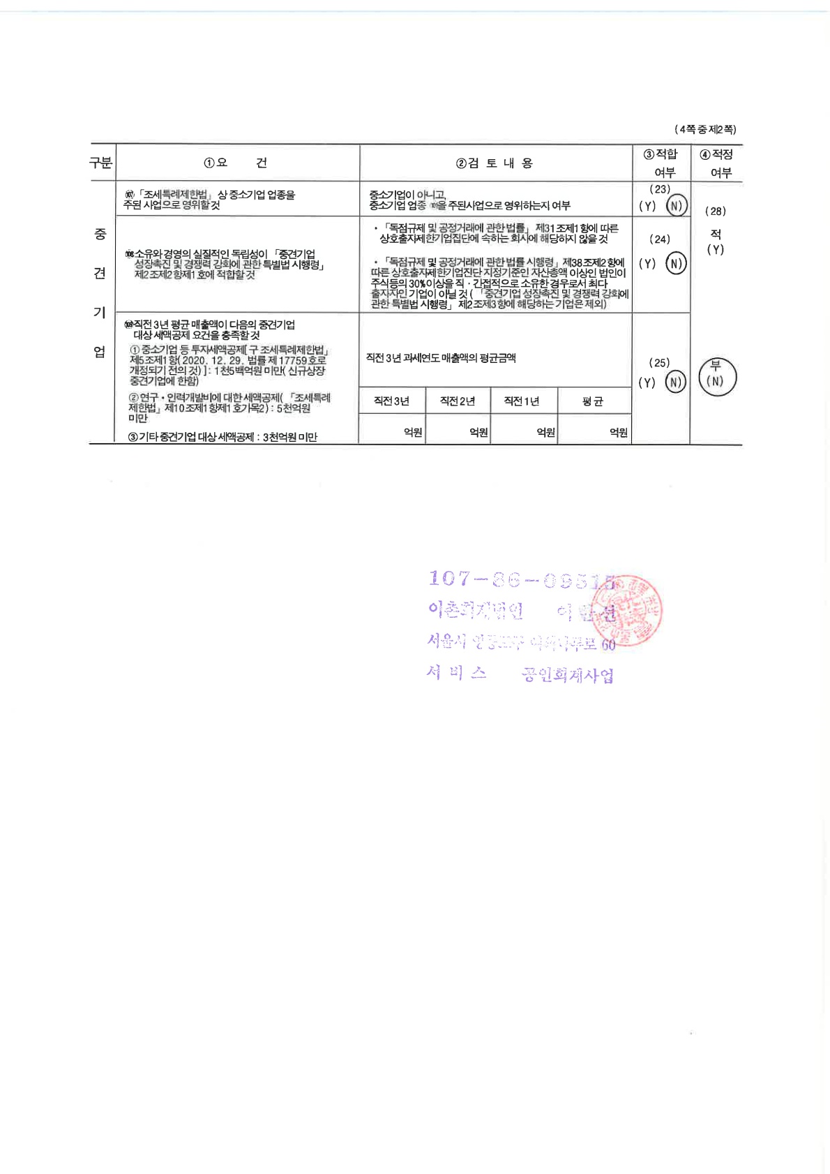 이미지: 중소기업등기준검토표_2