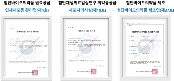 이미지: 첨단바이오의약품 CDMO 사업을 위한 필수 허가 획득