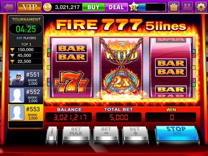 이미지: Fire 777 5Lines Slot