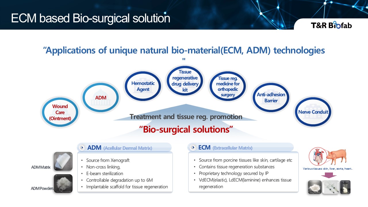 이미지: ecm based bio-surgical solution