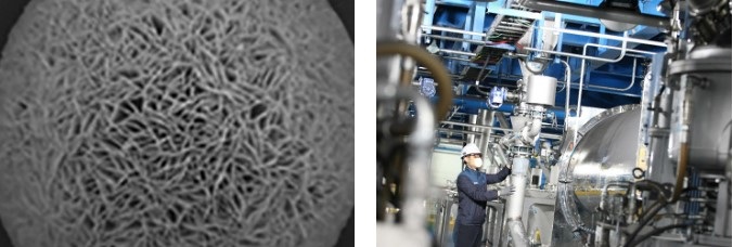 이미지: 전구체 및 전구체 생산라인