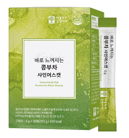 이미지: 바로느껴지는 콤부차 샤인머스캣