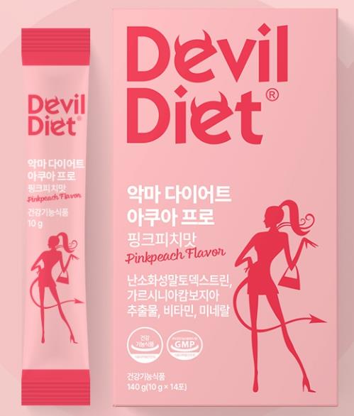 이미지: 악마다이어트아쿠아프로핑크피치맛
