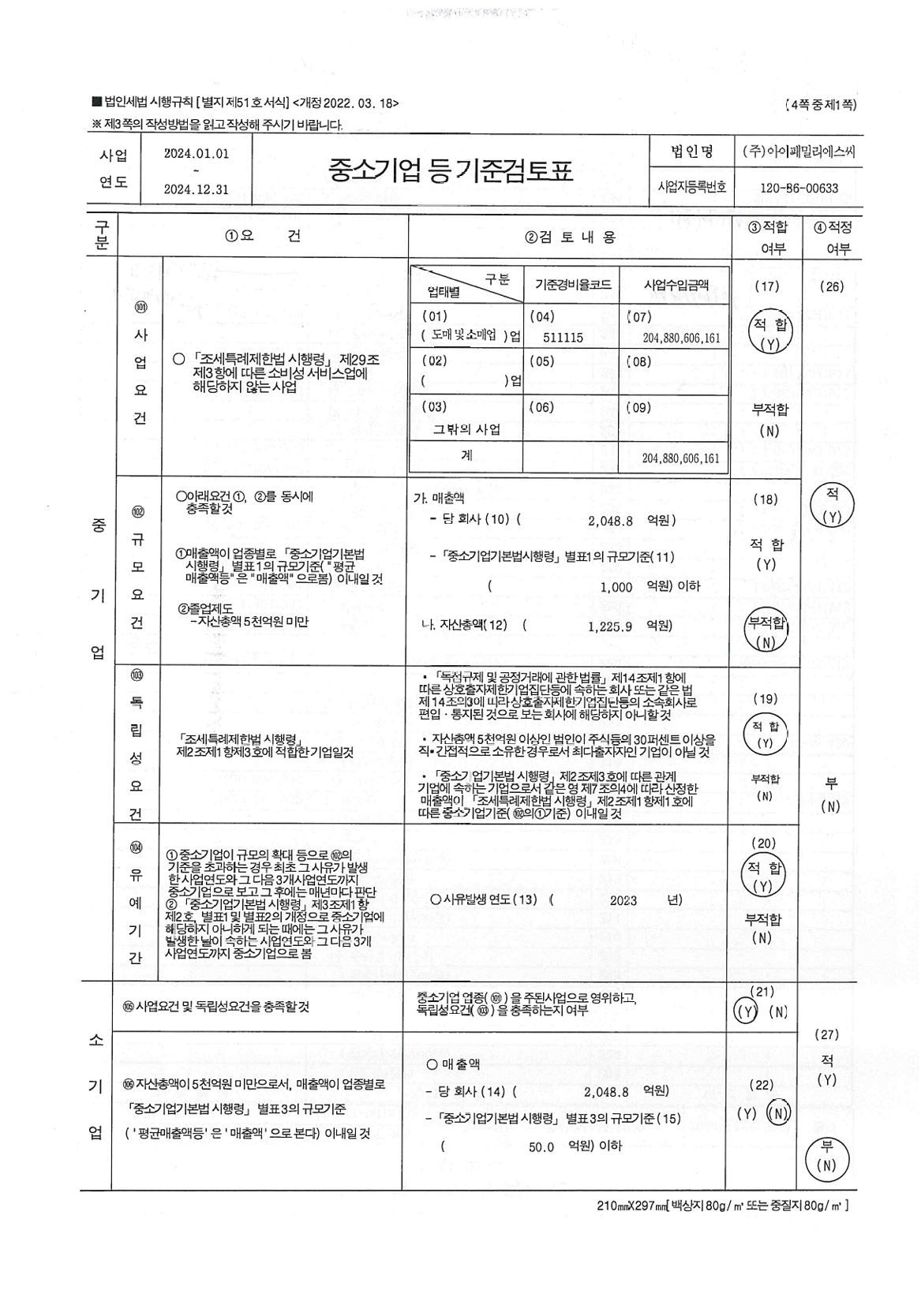 이미지: 중소기업기준검토표_1