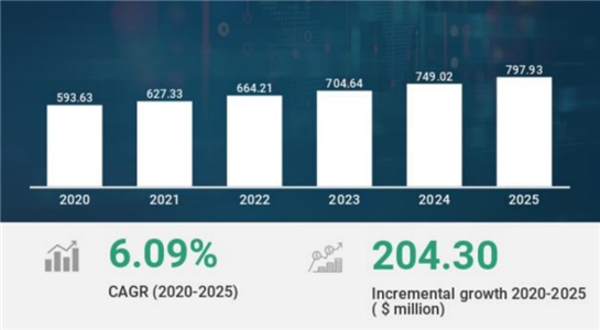 이미지: global stock footage market size and forecast 2020-2025