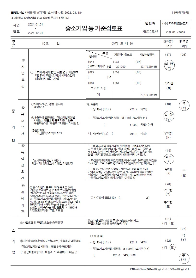 이미지: 중소기업등기준검토표1