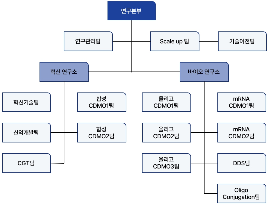 이미지: 연구조직도
