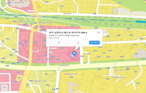 이미지: 남양주시 화도읍 마석우리 264-3,4,5,6