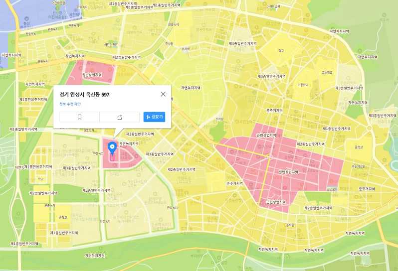 이미지: 안성시 옥산동 597