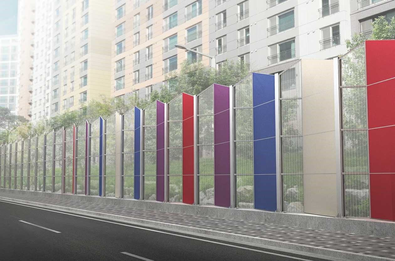 이미지: 디자인형 방음시설 1