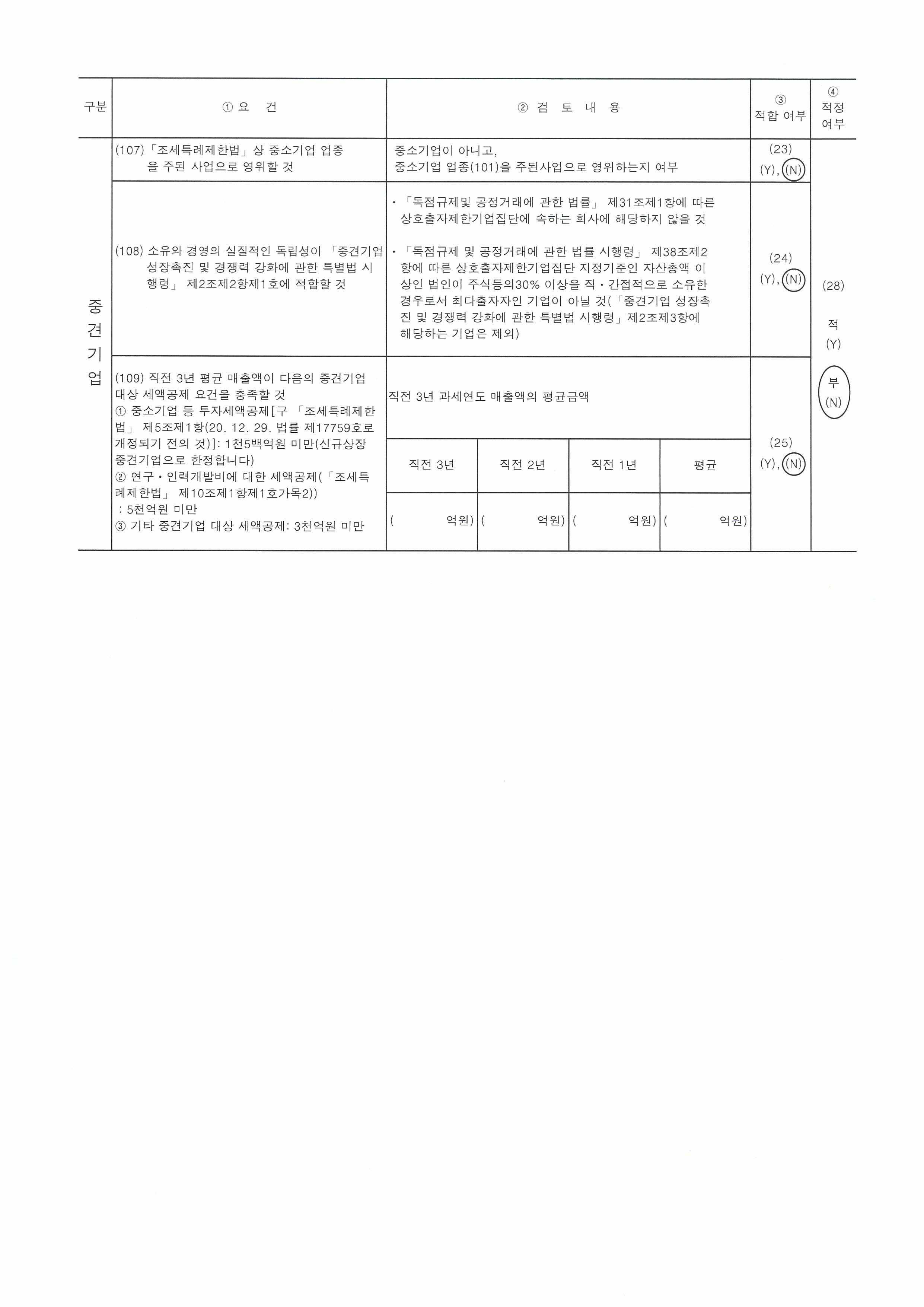 이미지: 2025_중소기업기준 검토표2