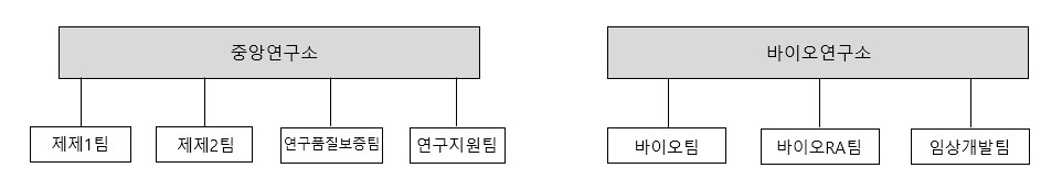 이미지: 연구소 조직도