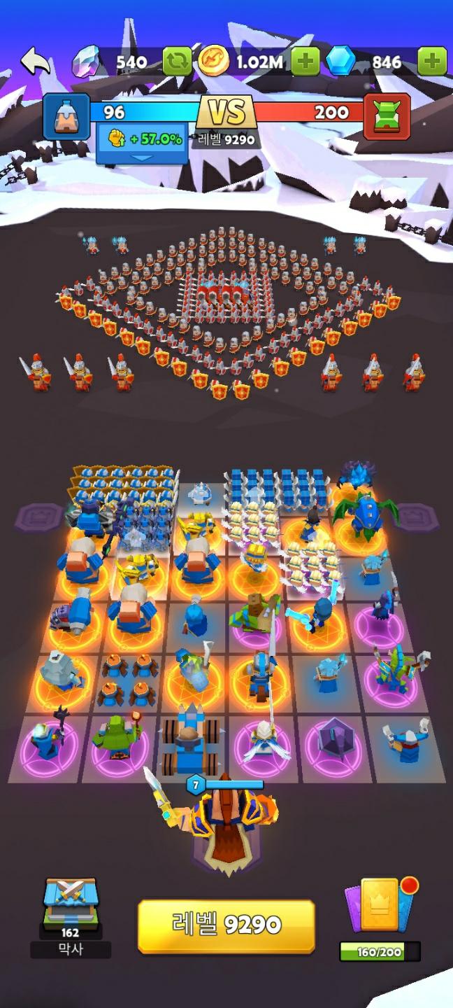 이미지: 포켓 배틀스 NFT 워 캠페인 화면