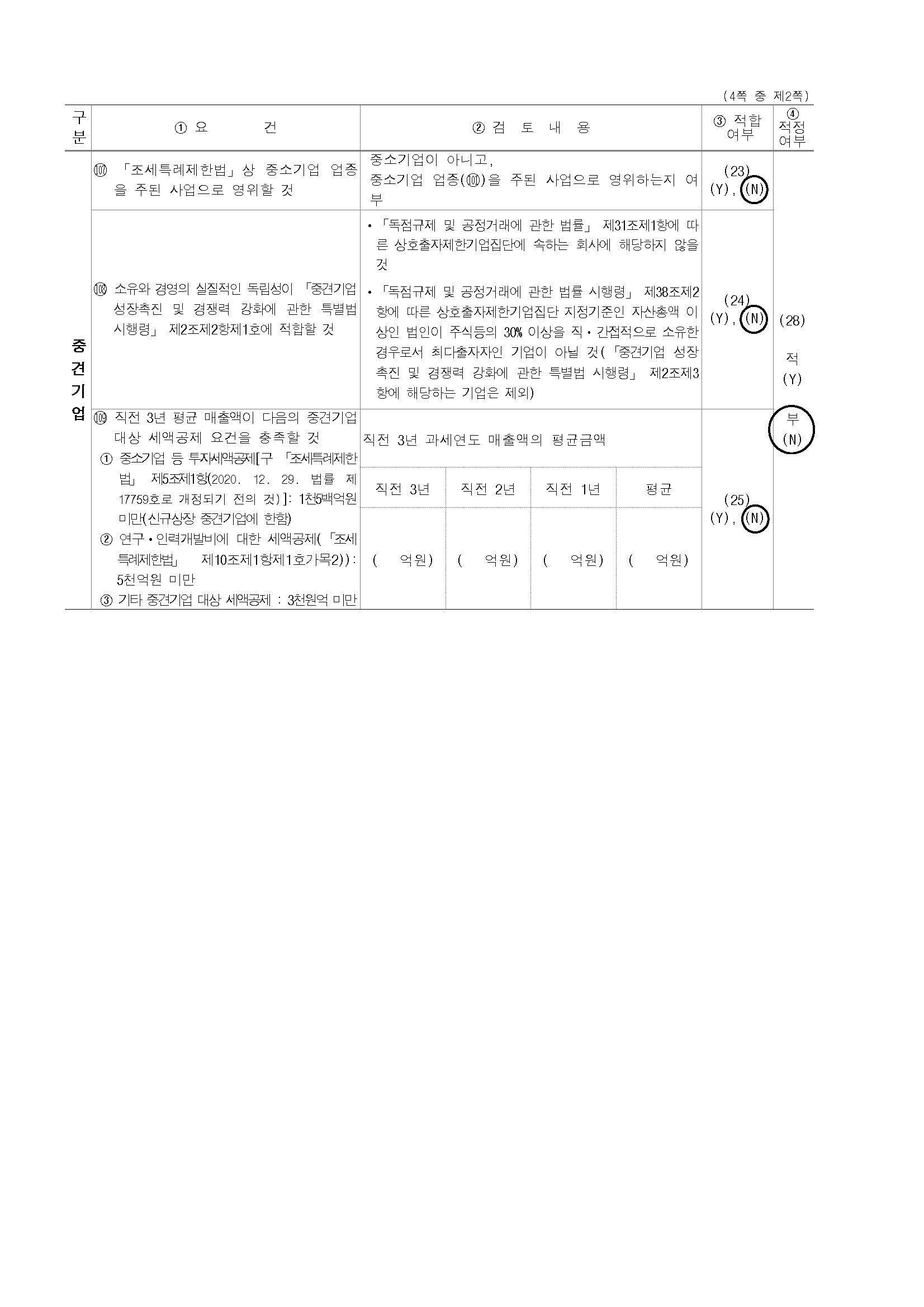 이미지: 중소기업 등 기준검토표_2024_페이지_2