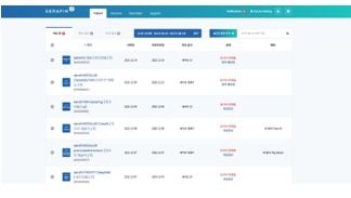 이미지: Dr용 Serafin Platform Web Site