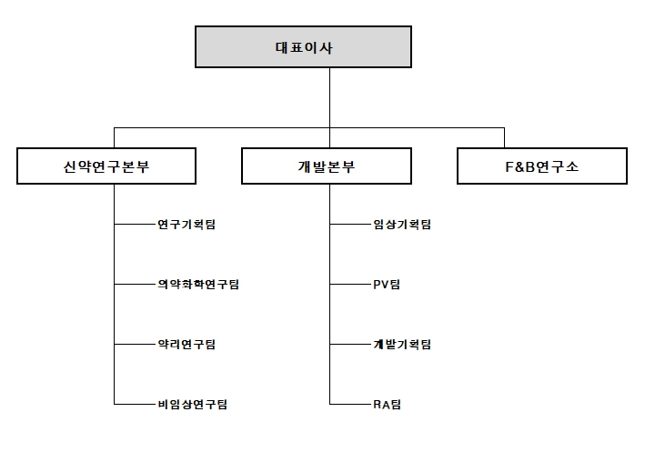 이미지: 연구개발 조직도