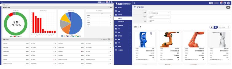 이미지: kiro 자가 진단 관제 시스템 구축 및 모바일 로봇 도입(과제를 통한 라이선스 공급)