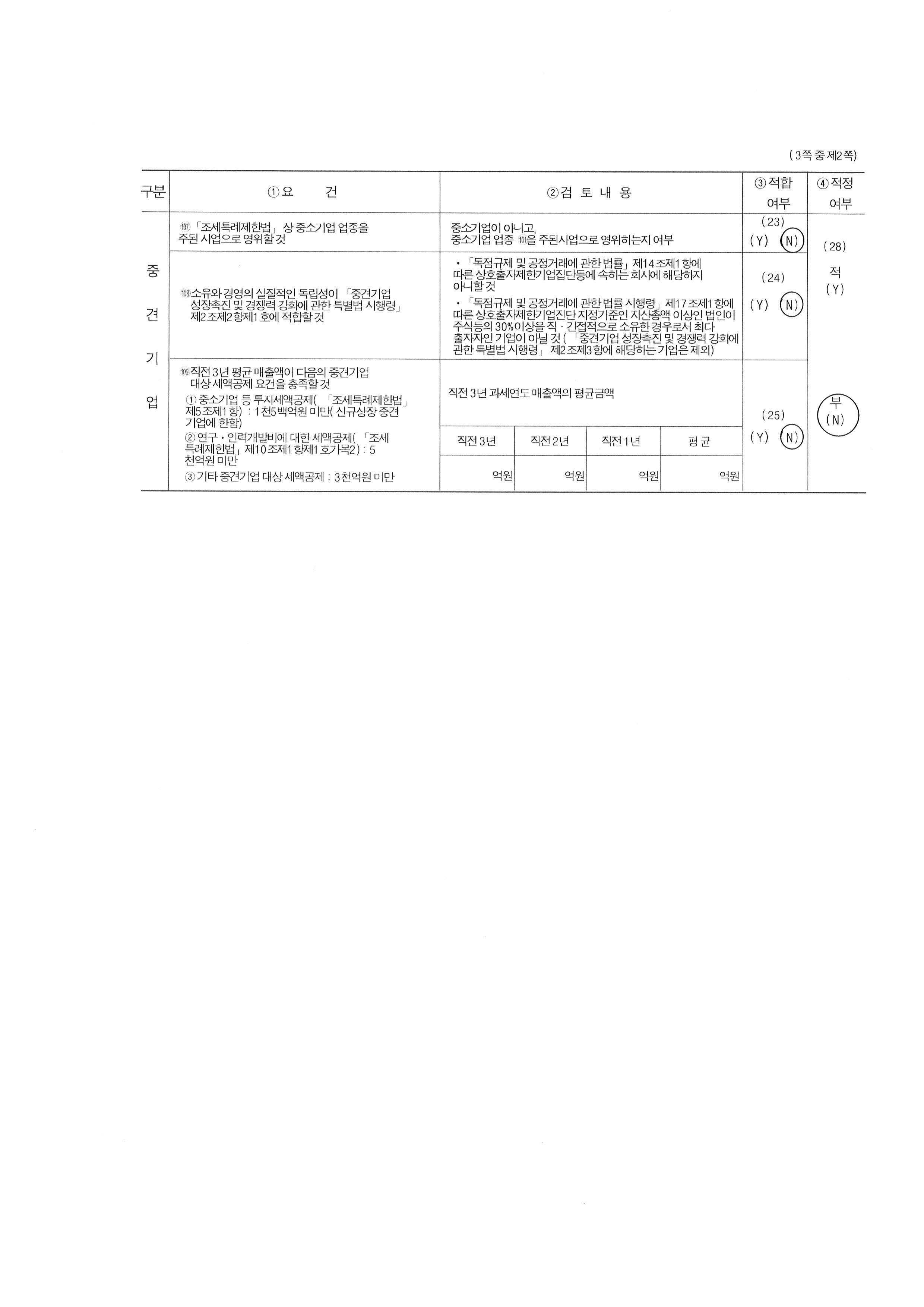 이미지: 중소기업 등 기준검토표_2