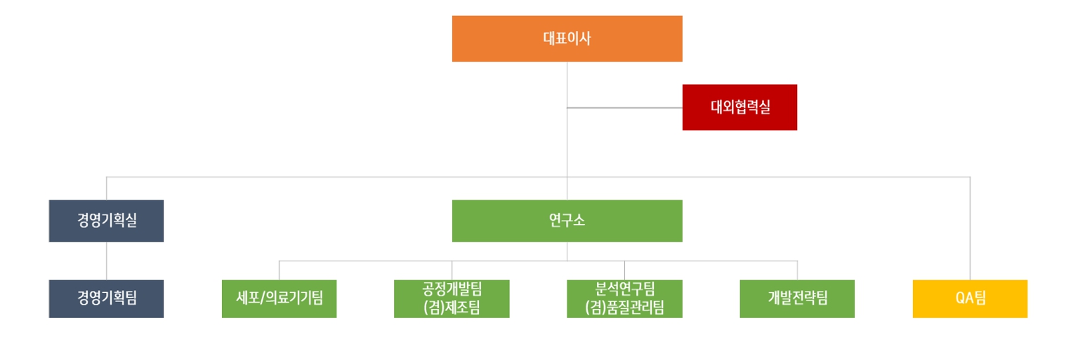이미지: 연구개발 조직도