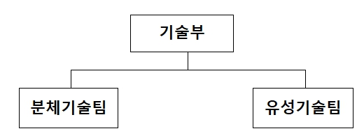 이미지: 강남제비스코(베트남) 기술부 조직도