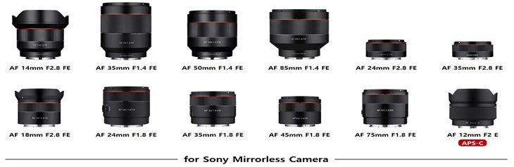 이미지: Auto Focus Lens for Mirrorless Cameras(일부 기종 제외)